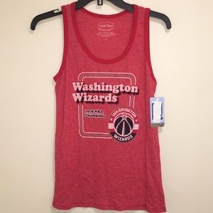 Majestic Tops - Washington Wizards Contrast Tank Top NWT L Majestic Tops - Washington Wizards Contrast Tank Top NWT L